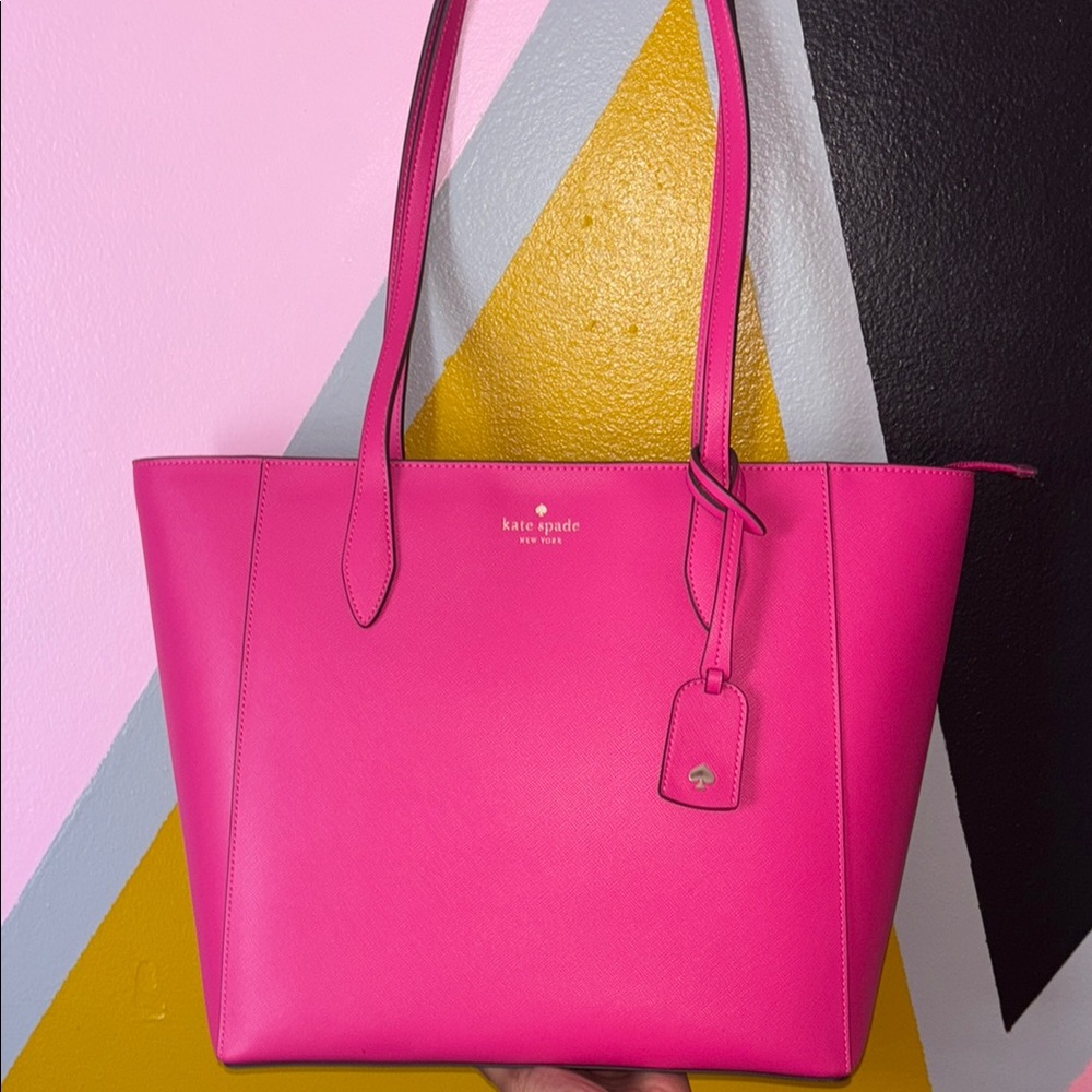✨BRAND NEW✨ Kate Spade Pink Structured Tote